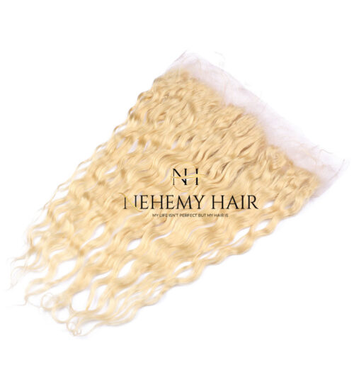 Frontale Blond 613 Swiss Lace Curly