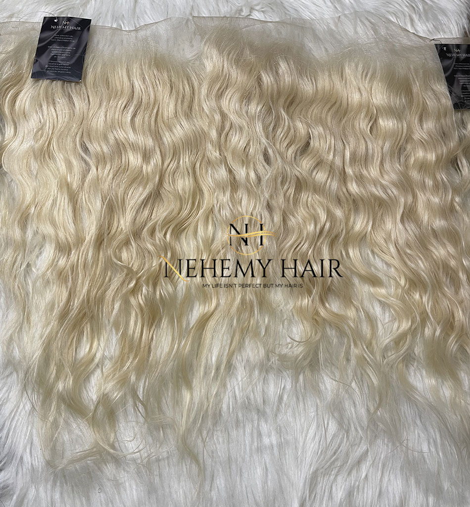 Frontale-Blond-613-Swiss-Lace-Wavy-Raw-Hair2 Frontale HD Wavy Blond Raw Hair