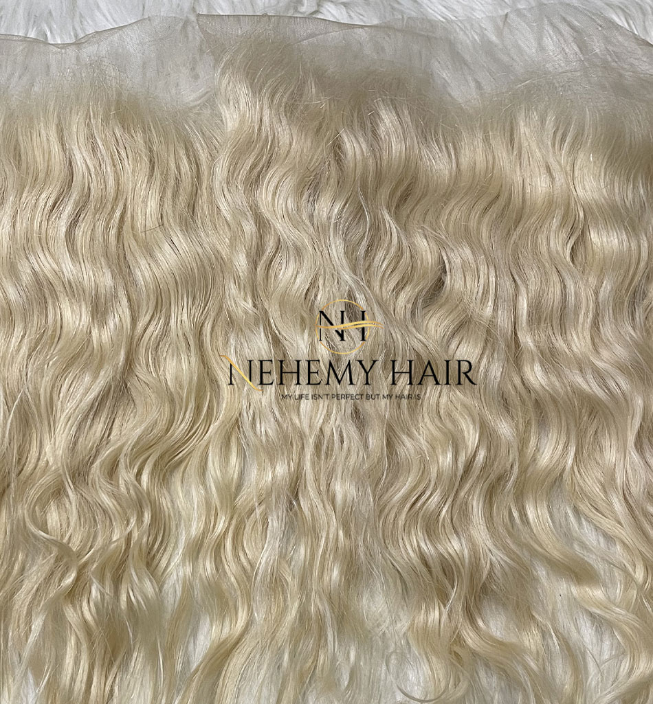 Frontale-Blond-613-Swiss-Lace-Wavy-Raw-Hair3 Frontale HD Wavy Blond Raw Hair