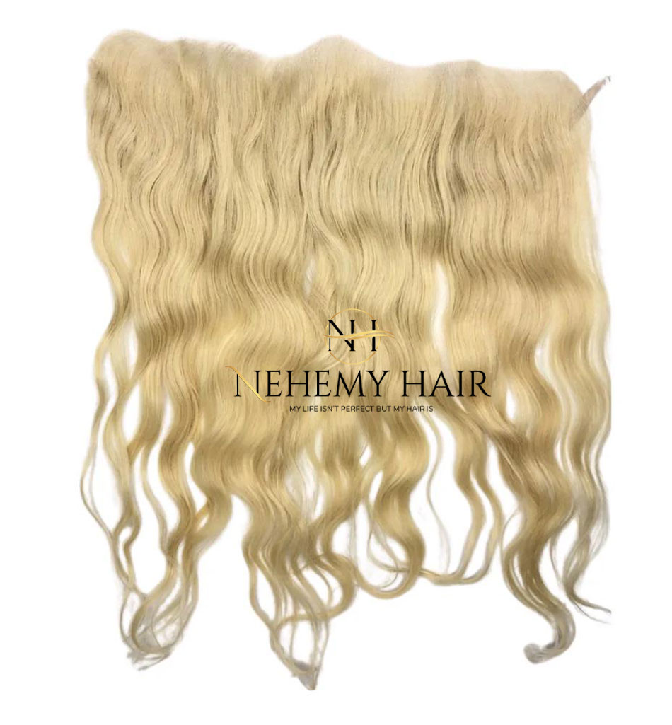 Frontale HD Wavy Blond Raw Hair