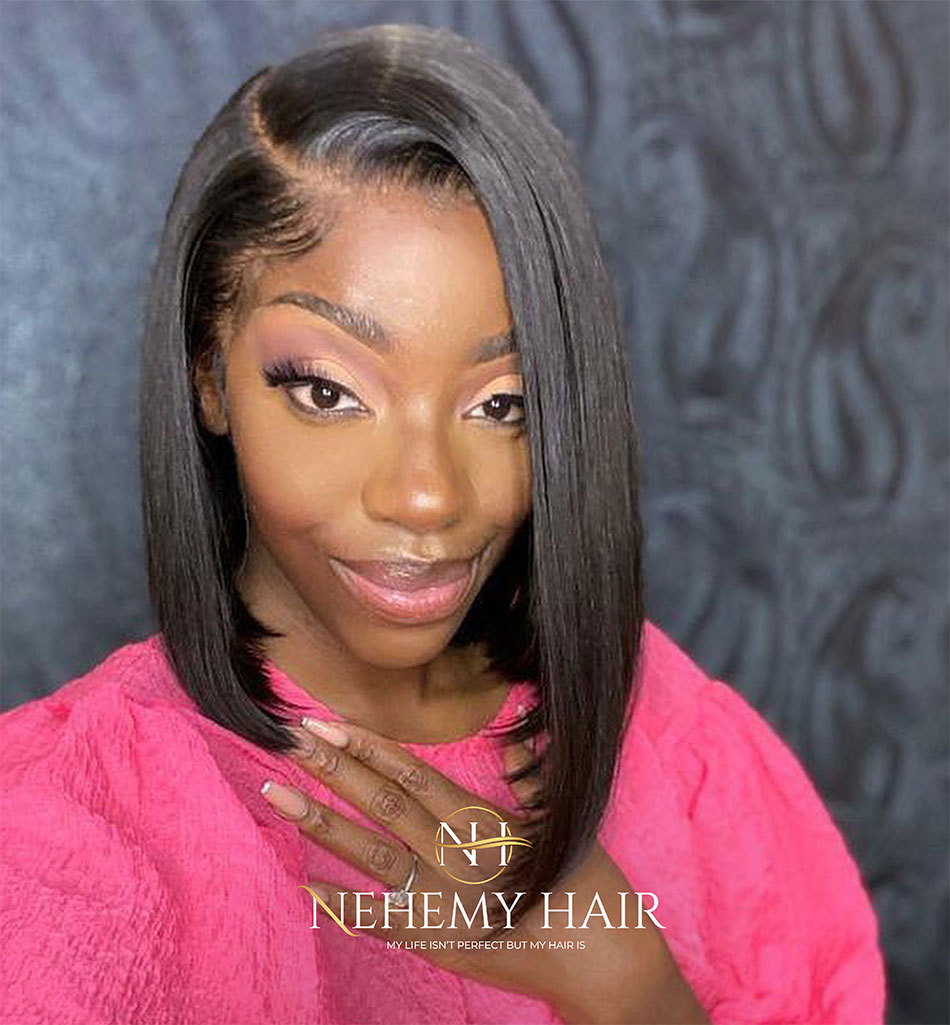 Wig Lace frontale Lisse Raw Hair