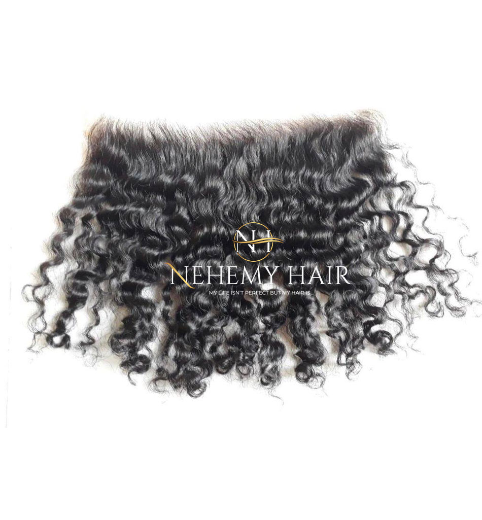 Lace Frontal HD Curly Raw Hair Paris