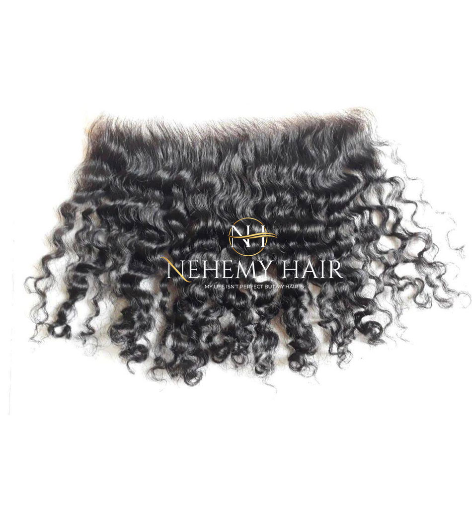 Lace Frontal HD Curly Raw Hair Paris