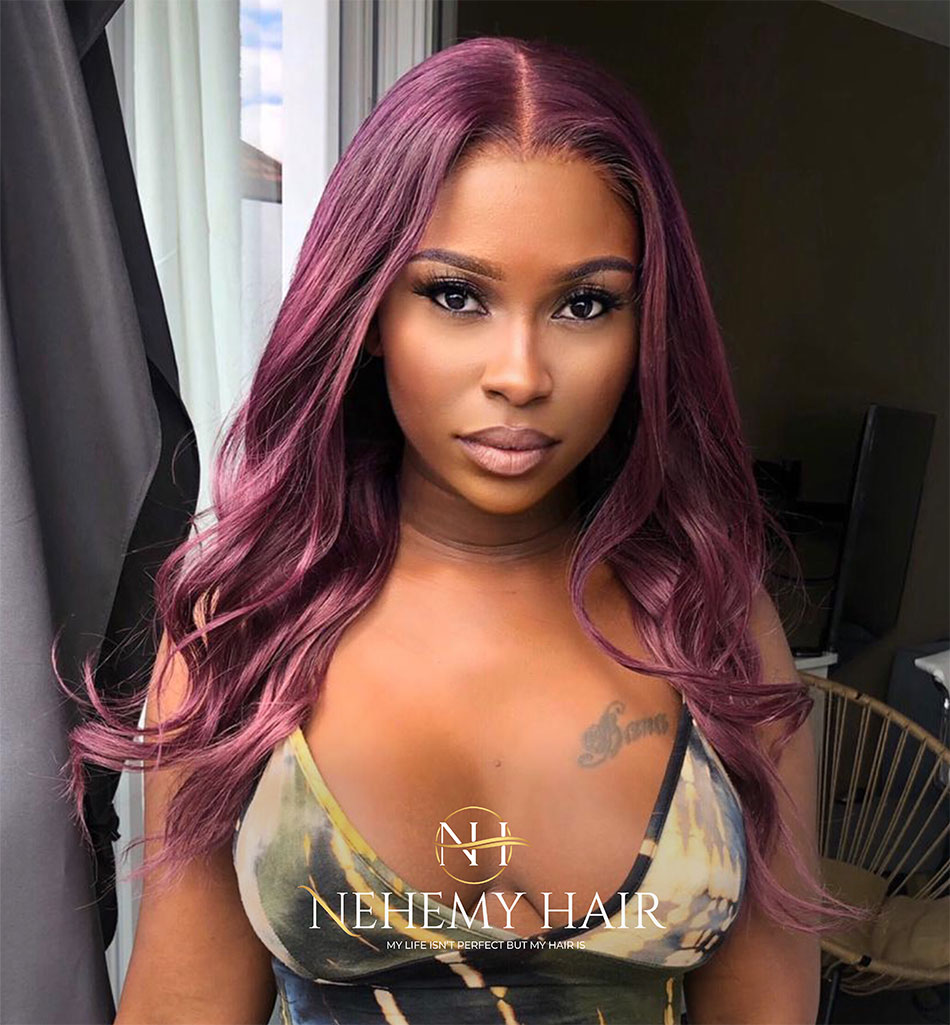 Wig Lace frontale Lisse Raw Hair