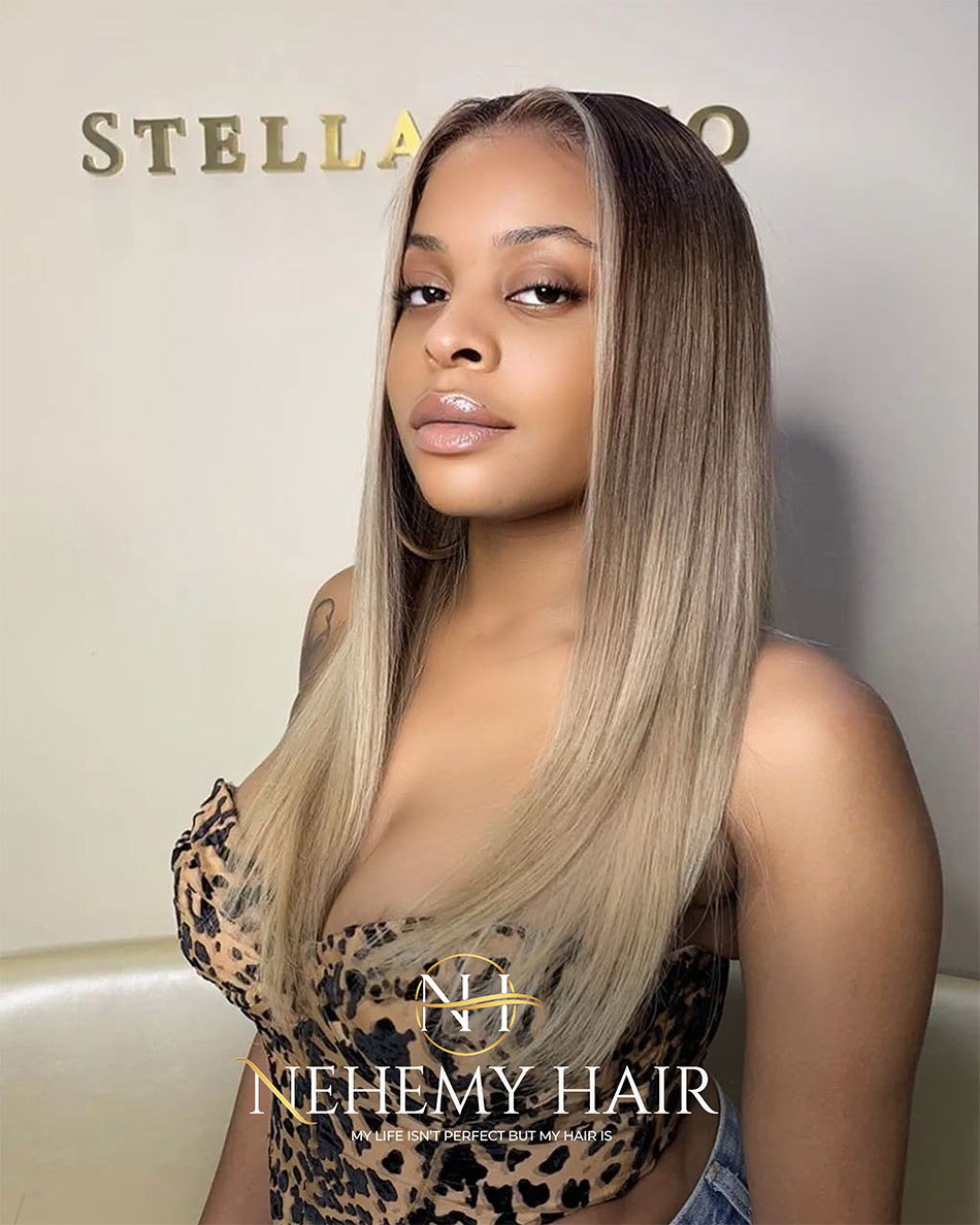 Wig Lace frontale Lisse Raw Hair