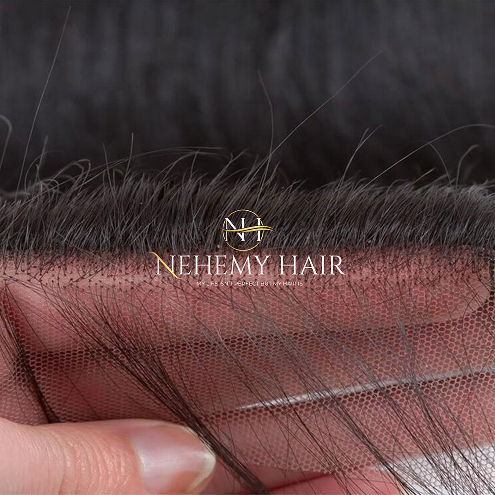 Raw-Indian-Hair-Lisse-Nehemy-Closure-HD Closure HD Lisse Raw Hair
