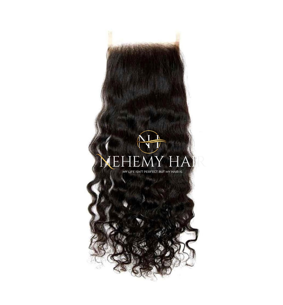 Closure Swiss Lace Curly Raw Hair