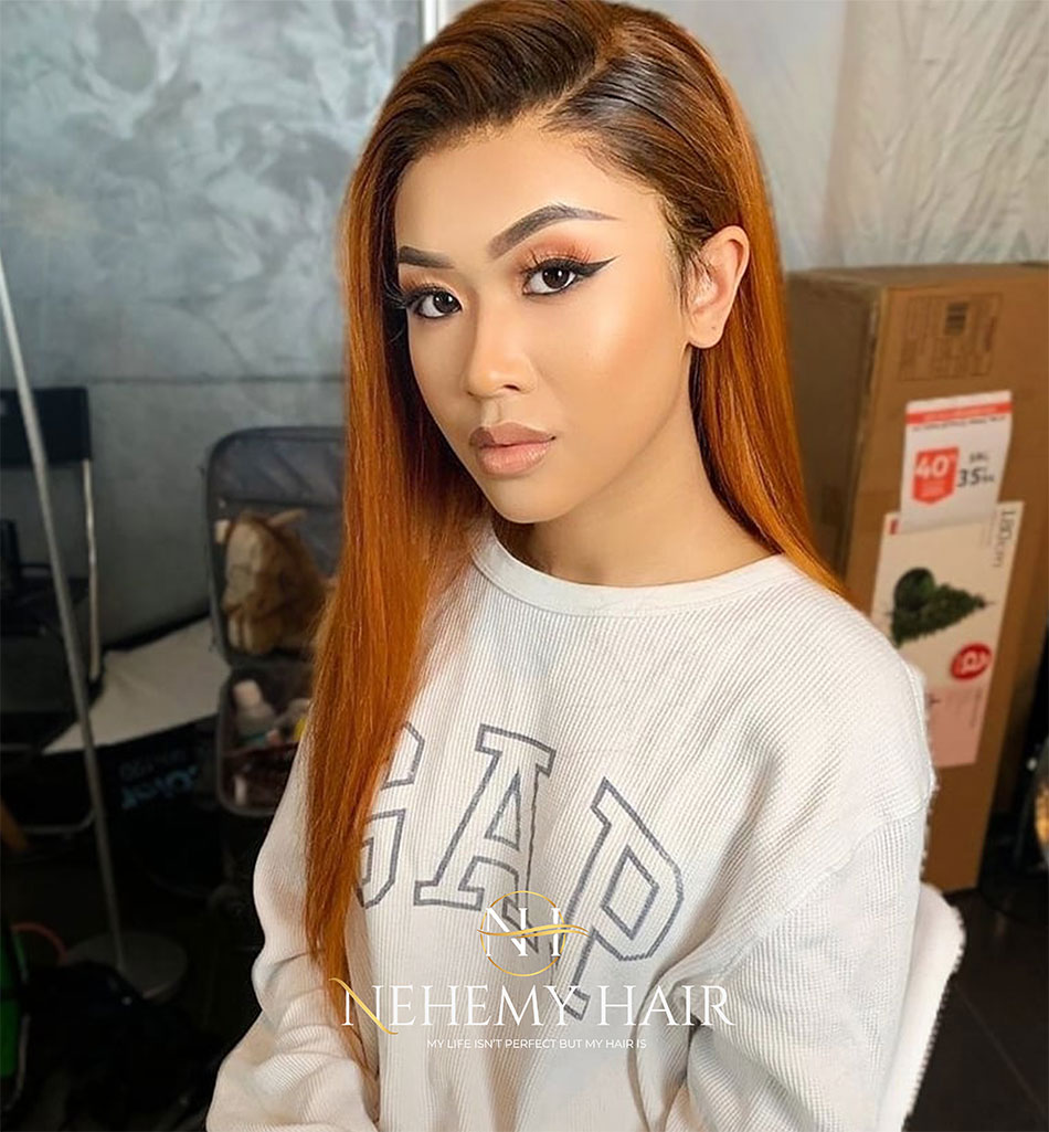 Wig Lace frontale Lisse Raw Hair