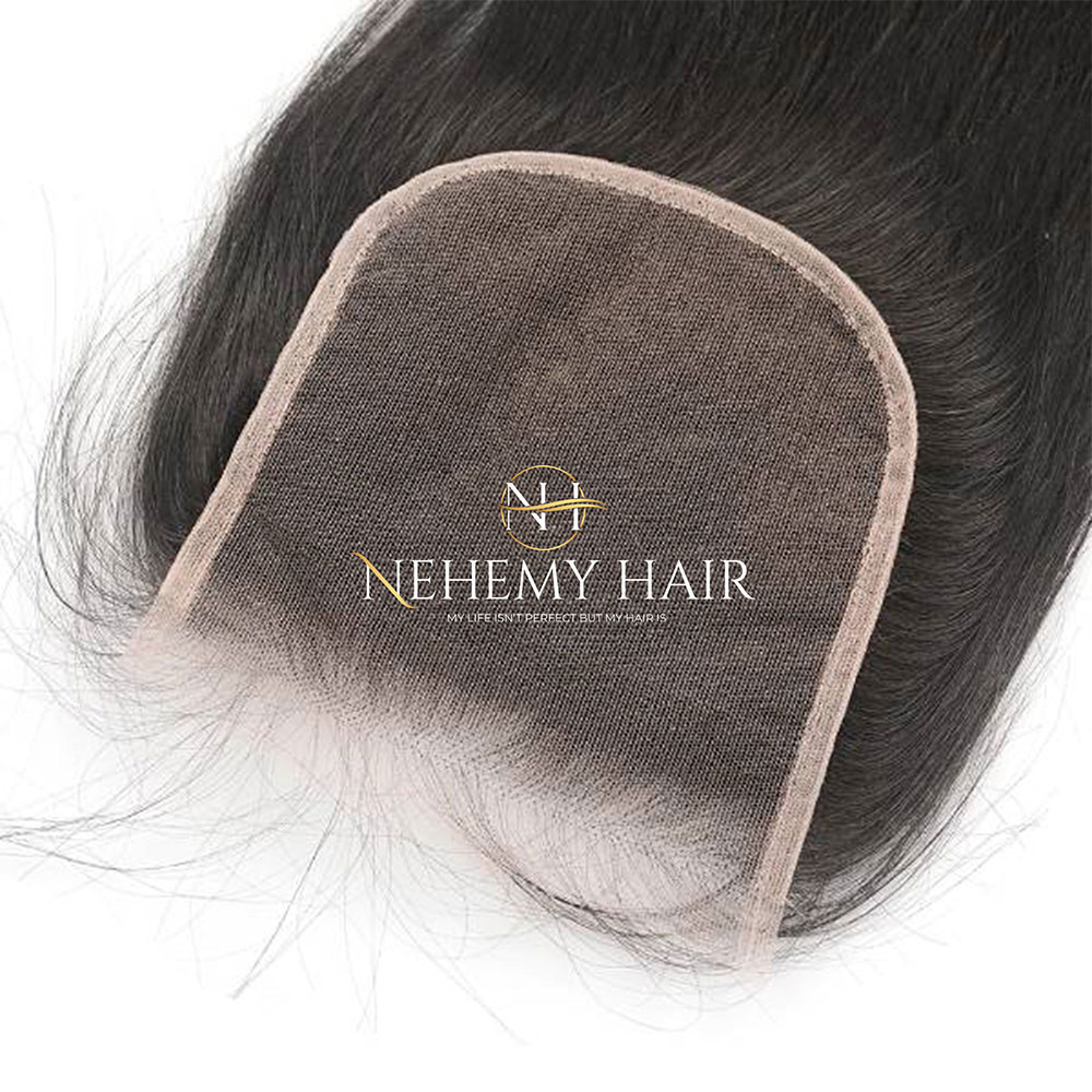 Raw-Indian-Hair-Lisse-Nehemy-Closure-HD-4 Closure HD Lisse Raw Hair